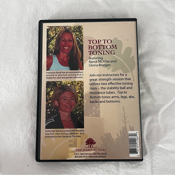 Top To Bottom Toning Dvd Instructors From The Oaks At Ojai, CA - Picture 3 of 4